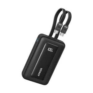 Anker Zolo 10000mAh 35W Power Bank With Built-In Dual USB-C Cables